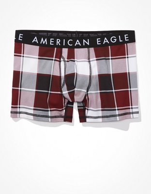Трусы-боксеры AE Plaid Classic для мужчин — American Eagle — фото 2
