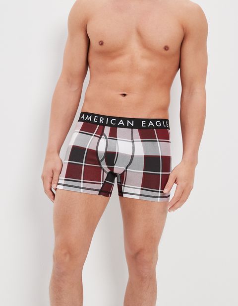 Трусы-боксеры AE Plaid Classic для мужчин — American Eagle
