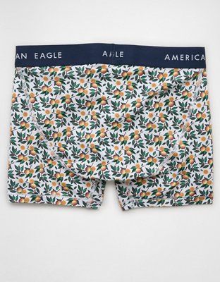 AEO Men's Orange Tree 4.5" Classic Boxer Brief