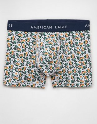 AEO Men's Orange Tree 4.5" Classic Boxer Brief