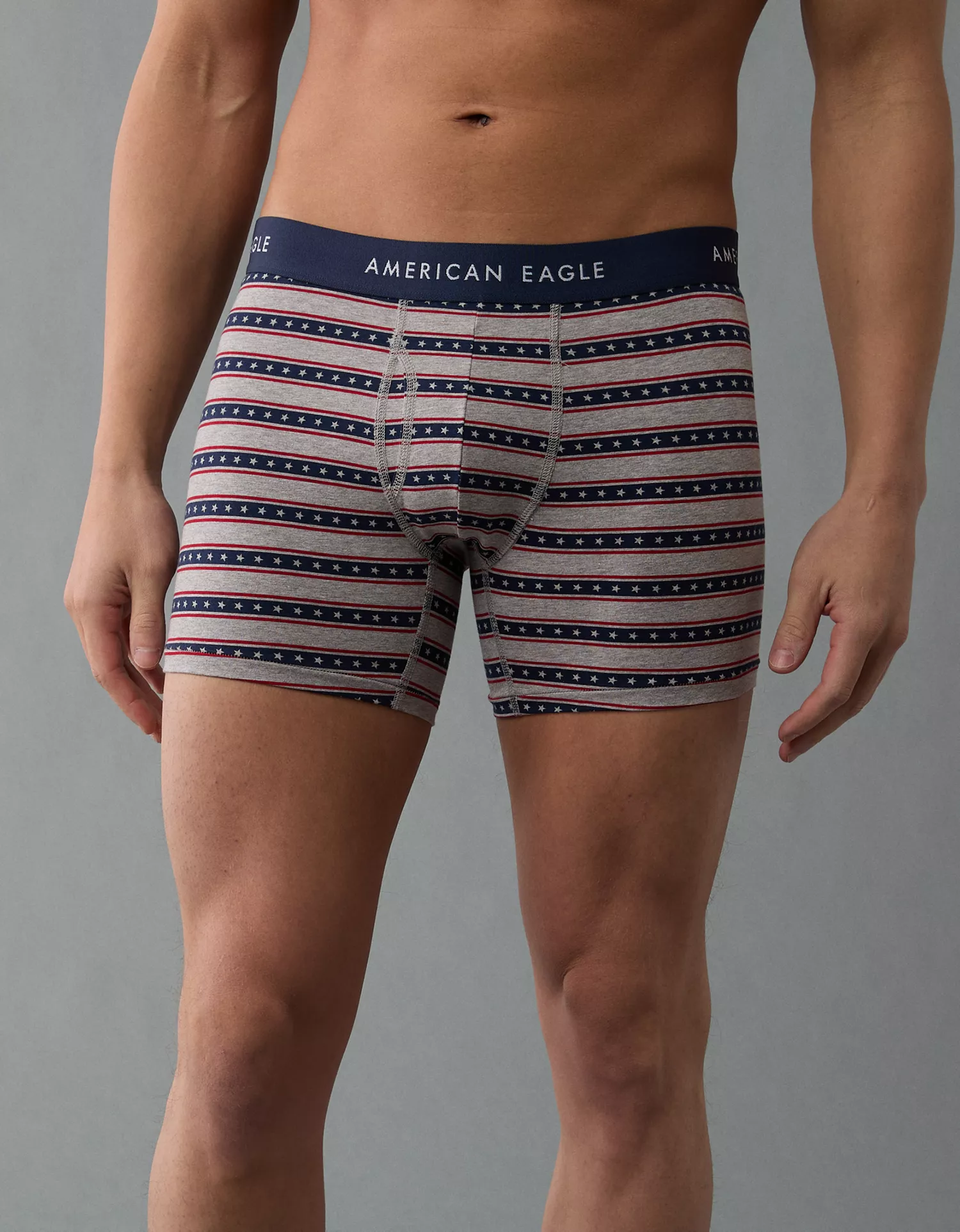AEO Men's USA 4.5" Classic Cotton Boxer Brief