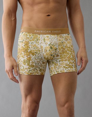 AEO Men's Floral 4.5" Classic Boxer Brief from American Eagle - $6.38