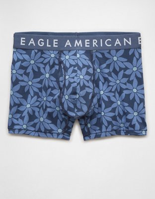 Трусы-боксеры AEO Classic для мужчин, цветочный принт — American Eagle — фото 4