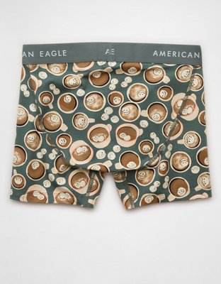 AEO Men's Cocoa 4.5" Classic Boxer Brief