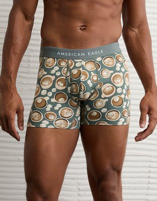 AEO Men's Cocoa 4.5" Classic Boxer Brief