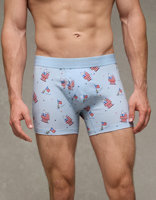 AEO Men's Snoopy 4.5" Classic Boxer Brief from American Eagle - $11.96