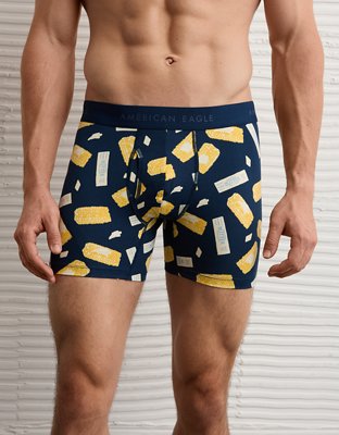 Caleçon boxeur ajusté classique de 4,5 po à imprimé nourriture pour hommes AEO