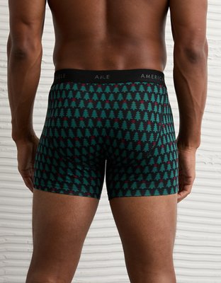 Caleçon boxeur ajusté classique de 4,5 po arbre en tricot pour hommes AEO