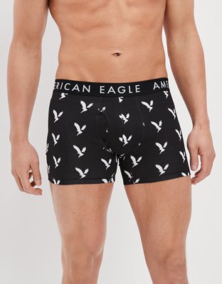 Buy a American Eagle Mens 1-Pack Logo Underwear Boxer Briefs