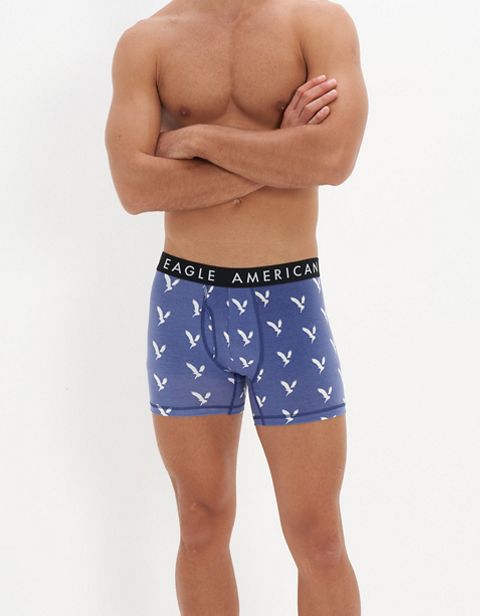 Трусы-боксеры AEO Eagle Classic для мужчин — American Eagle