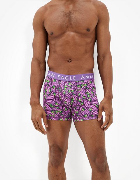 Трусы-боксеры AE Eggplants Classic для мужчин — American Eagle
