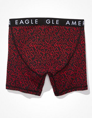Трусы-боксеры AEO Hearts Classic для мужчин — American Eagle — фото 4