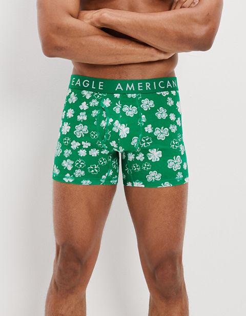 Трусы-боксеры AEO Clover Classic для мужчин — American Eagle