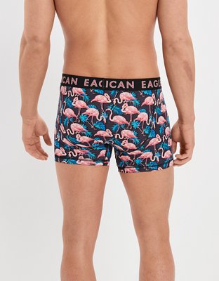Трусы-боксеры AEO Flamingos Classic для мужчин — American Eagle — фото 2