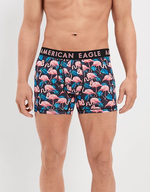 Трусы-боксеры AEO Flamingos Classic для мужчин — American Eagle