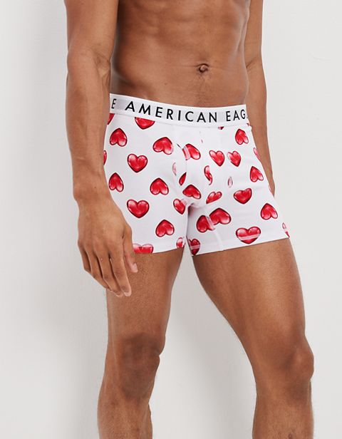 Трусы-боксеры AEO Glossy Classic для мужчин — American Eagle