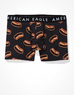 Трусы-боксеры AEO Hotdogs Classic для мужчин — American Eagle — фото 3