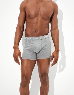 American Eagle Men Cationic 6 Flex Boxer Brief M Gray : Buy Online