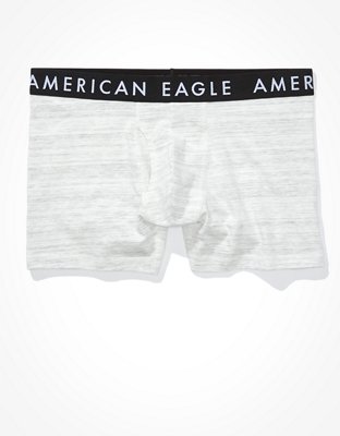 American Eagle Men Cationic 6 Flex Boxer Brief M Gray : Buy Online