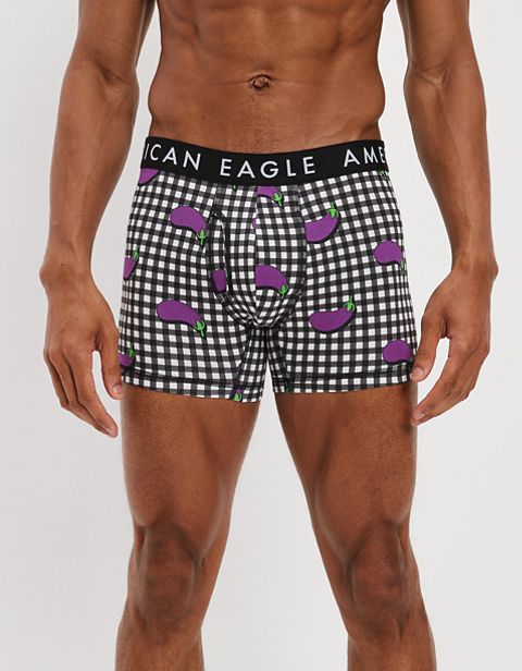 Трусы-боксеры AEO Eggplants Classic для мужчин — American Eagle
