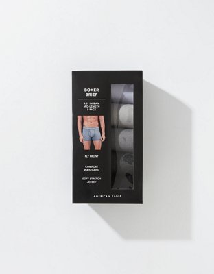 Трусы-боксеры AEO Classic для мужчин, 5 шт. — American Eagle — фото 2