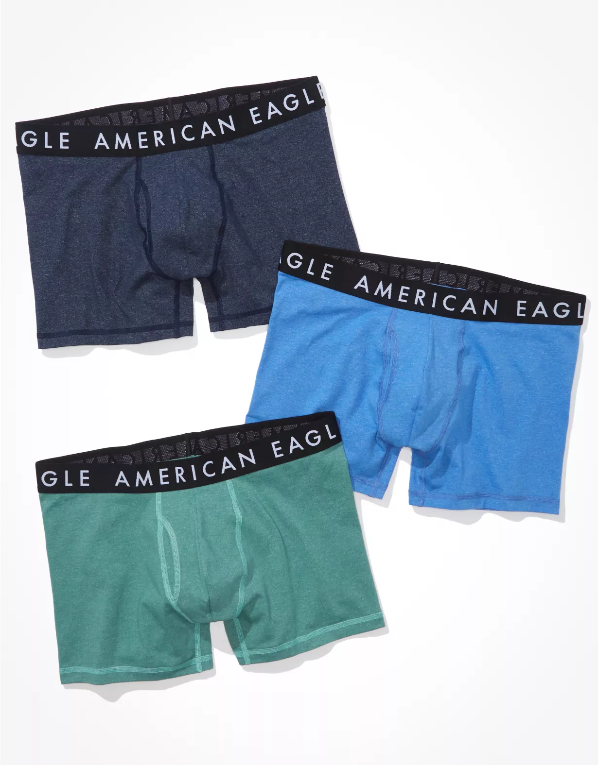 AE Solid 4.5" Classic Boxer Brief 3-Pack