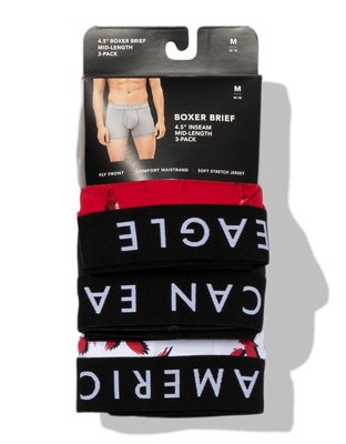 AE 4.5" Classic Boxer Brief 3-Pack