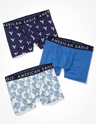 Best Deal for 3-Pack AE American-Eagle Men's Boxer Shorts Size Medium AEO