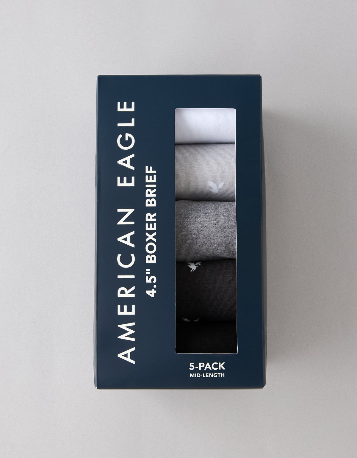 AEO Men's 4.5" Classic Boxer Brief 5-Pack - image 2