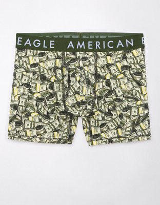 Трусы-боксеры AEO Dollar Classic для мужчин — American Eagle — фото 3