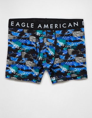 Трусы-боксеры AEO Shark Classic для мужчин — American Eagle — фото 4