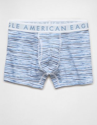 Трусы-боксеры AEO Classic для мужчин, в полоску — American Eagle — фото 4