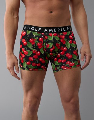 AEO Men's Cherries 4.5" Classic Boxer Brief