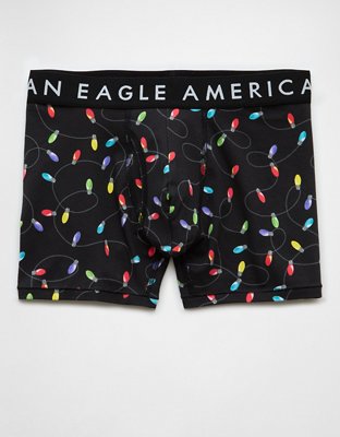 AEO Christmas Lights 4.5" Classic Boxer Brief