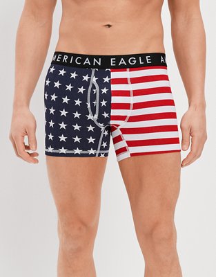 American Eagle Mens 3 Flex Trunk 4 Flex Boxer Shorts Briefs XS