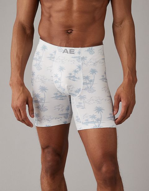 Трусы-боксеры AEO Tropical StealthMode для мужчин — American Eagle