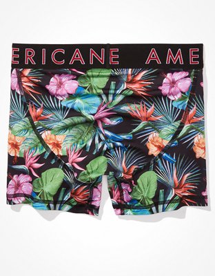 Трусы-боксеры AE Hibiscus Flex для мужчин — American Eagle — фото 4