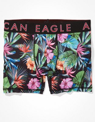Трусы-боксеры AE Hibiscus Flex для мужчин — American Eagle — фото 3