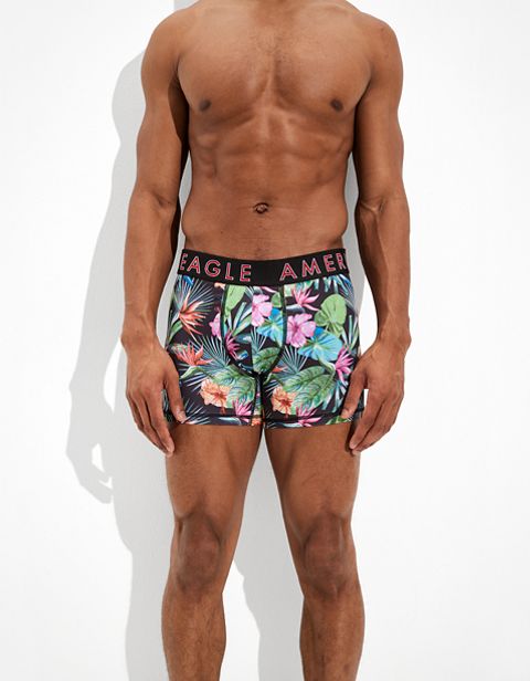 Трусы-боксеры AE Hibiscus Flex для мужчин — American Eagle