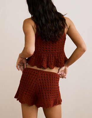 AE Stretch High-Waisted Sweater Shortie