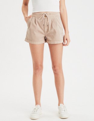 AE Stretch Khaki Skinny Bermuda Short