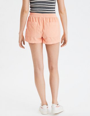 Женские брюки American Eagle AE High-Waisted Corduroy Sport Short — фото 2