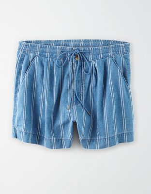 AE Bermudas de Denim de Largo Medio