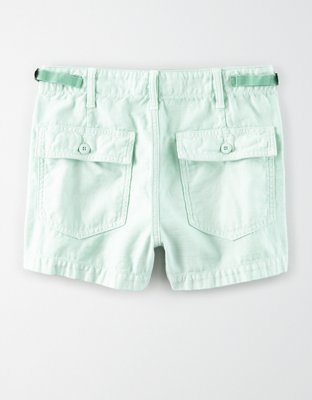 AE High-Waisted Utility Khaki Short