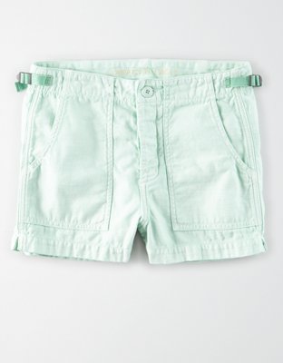 AE High-Waisted Utility Khaki Short