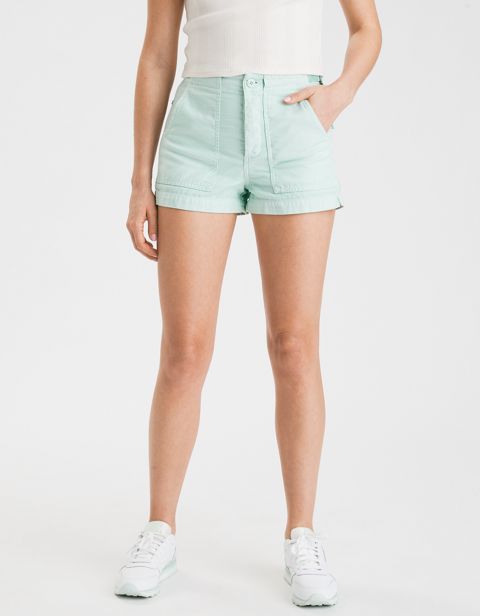 Женские брюки American Eagle AE High-Waisted Utility Khaki Short