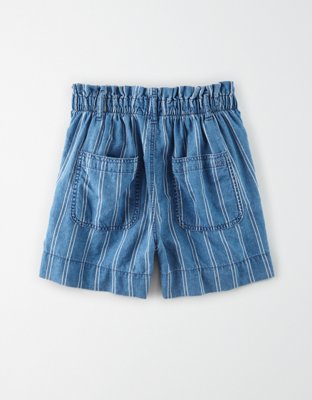 AE High-Waisted Linen Short