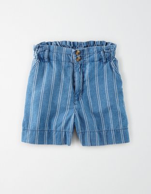 AE High-Waisted Linen Short