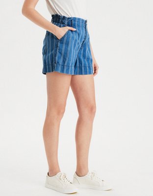 AE High-Waisted Linen Short