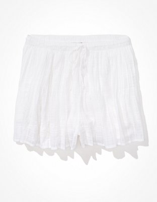 Женские брюки American Eagle AE High-Waisted Flowy Short — фото 4